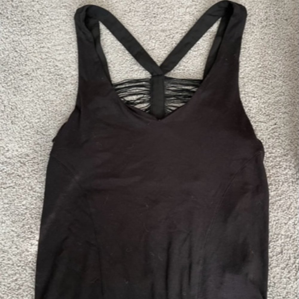 Black Going Out Tank Top